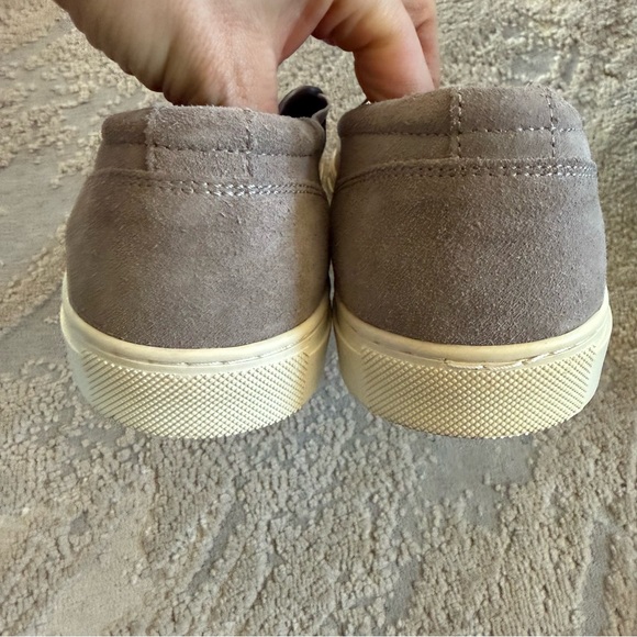 Blake McKay Slip On Loafer Sneaker gray Brown Leather Elastic Side 11.5 - Picture 11 of 11